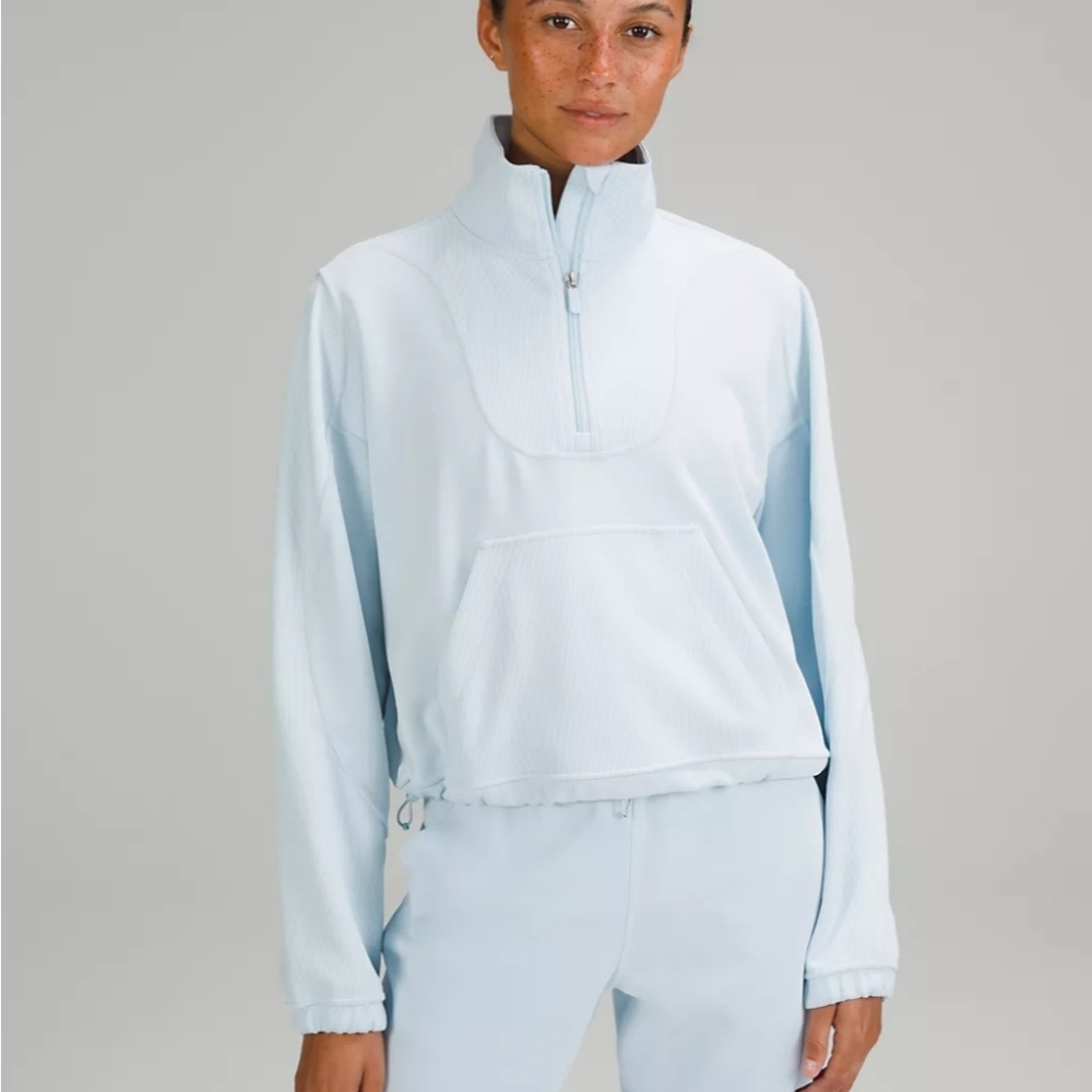 Brushed Softsupreme Ribbed Half Zip